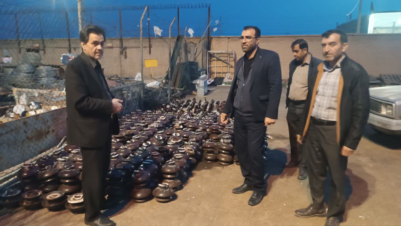 بازدید مدیرعامل توزیع نیروی برق استان همدان از توزیع برق کبودراهنگ